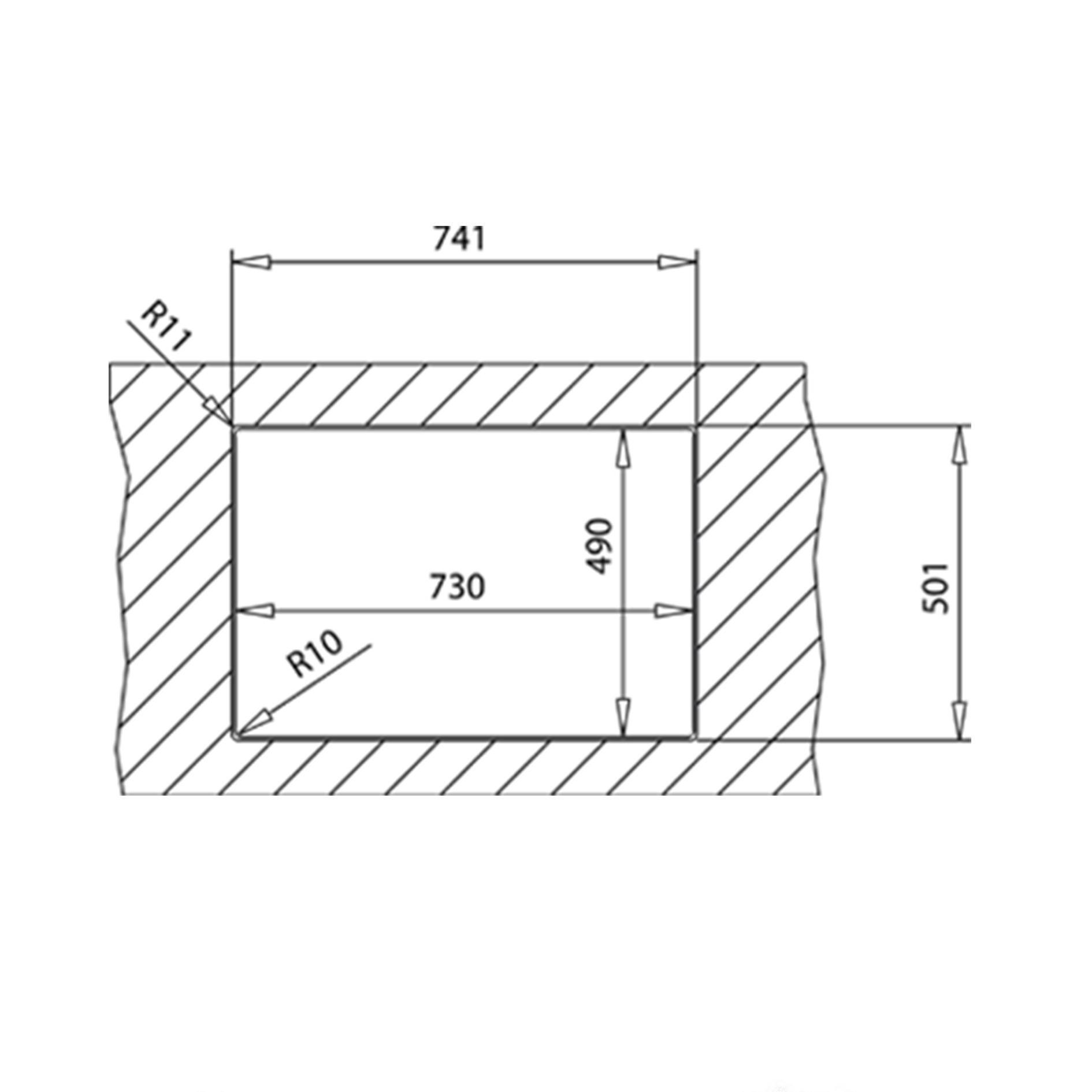 Мойка из нержавеющей стали Teka  FORLINEA RS15 2B 740 POLISHED Полированная монтаж заподлицо / монтаж сверху (плоский кант)