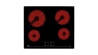 Стеклокерамическая варочная панель 60 см TT 6415 BLACK