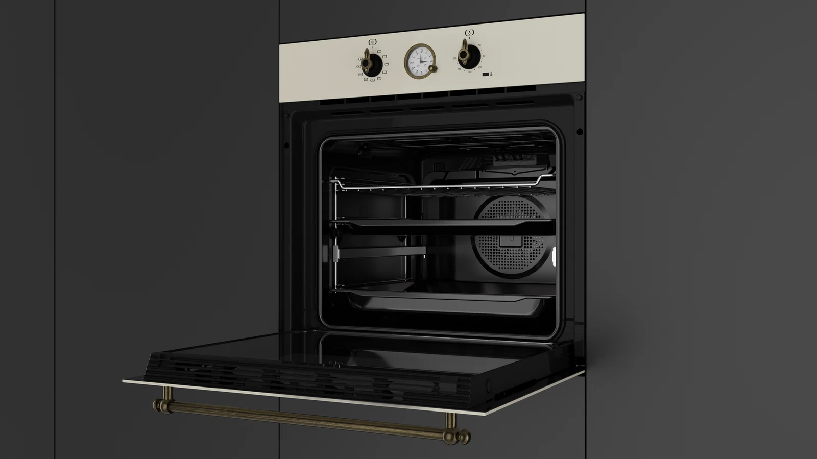 Духовой шкаф электрический Teka Country HRB 6300 VANILLA-OB Ванильная Эмаль/Состаренная Бронза