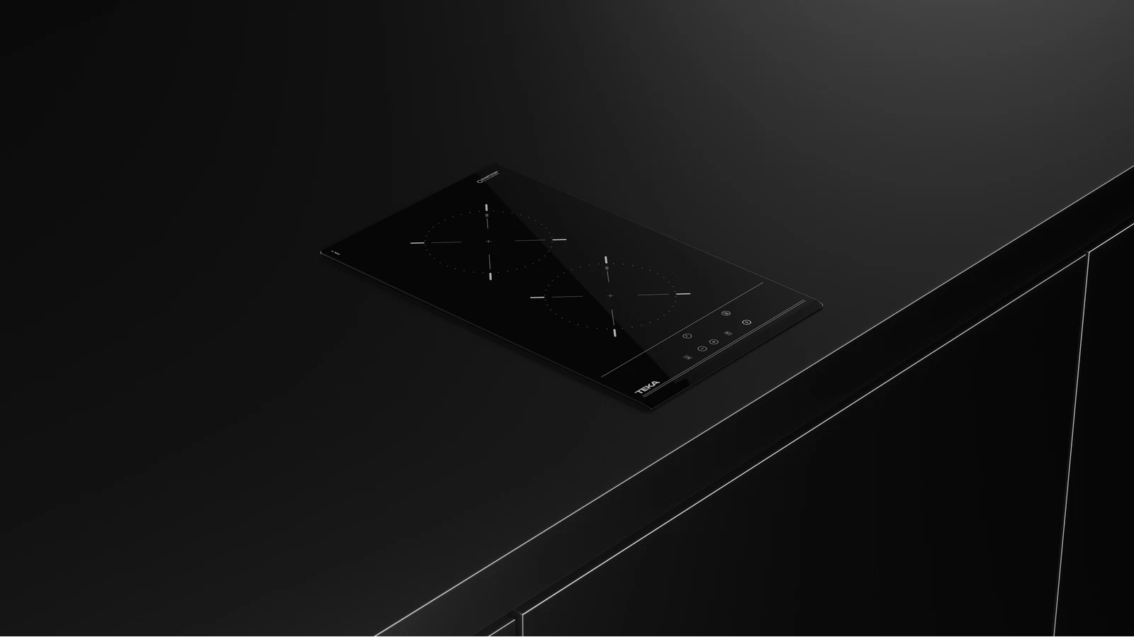 Модульная стеклокерамическая варочная панель 30 см TZC 32000 TTC BLACK