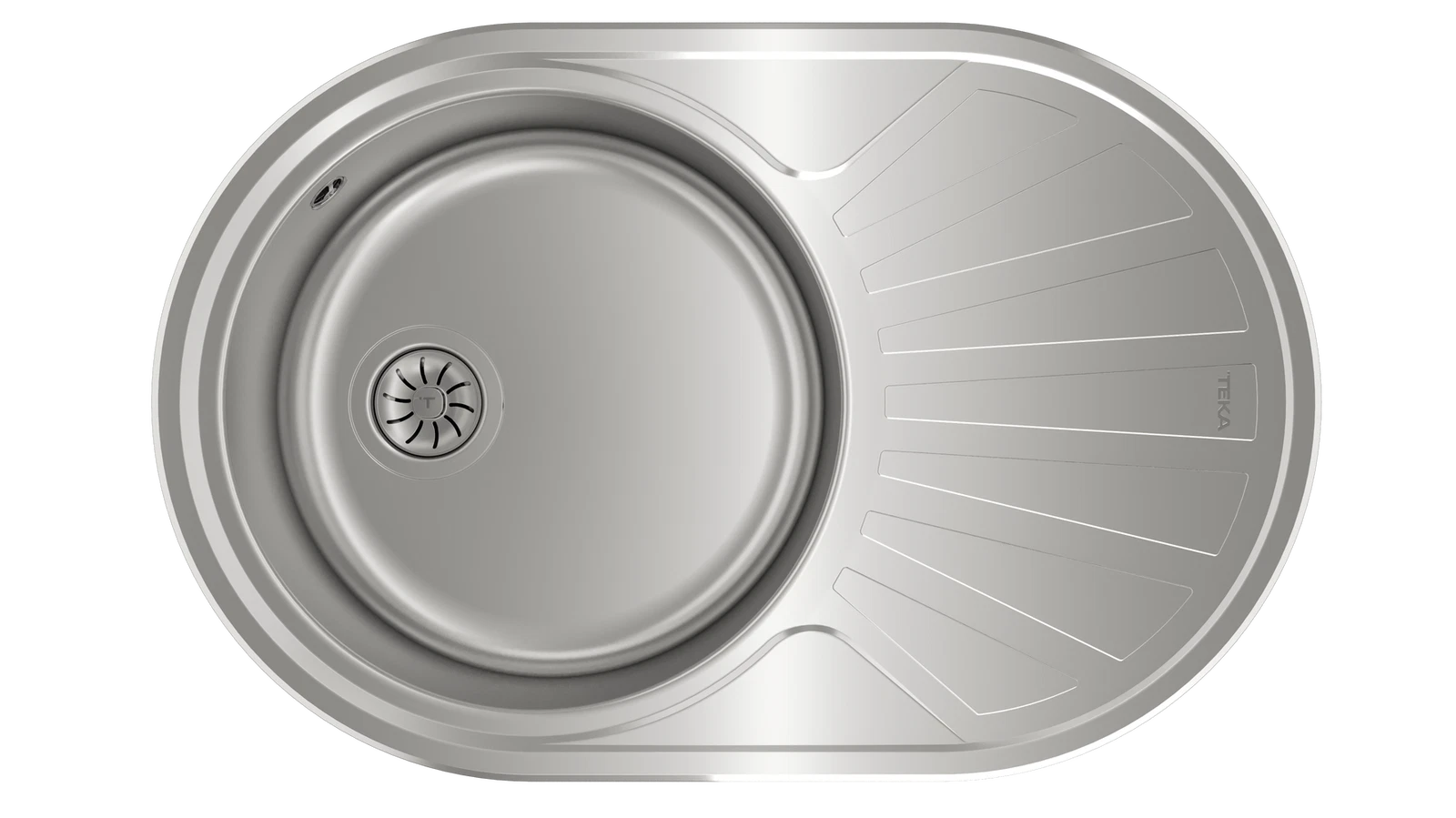 Мойка из нержавеющей стали врезная Teka  DR-77 1B 1D MCTX Микротекстурированная