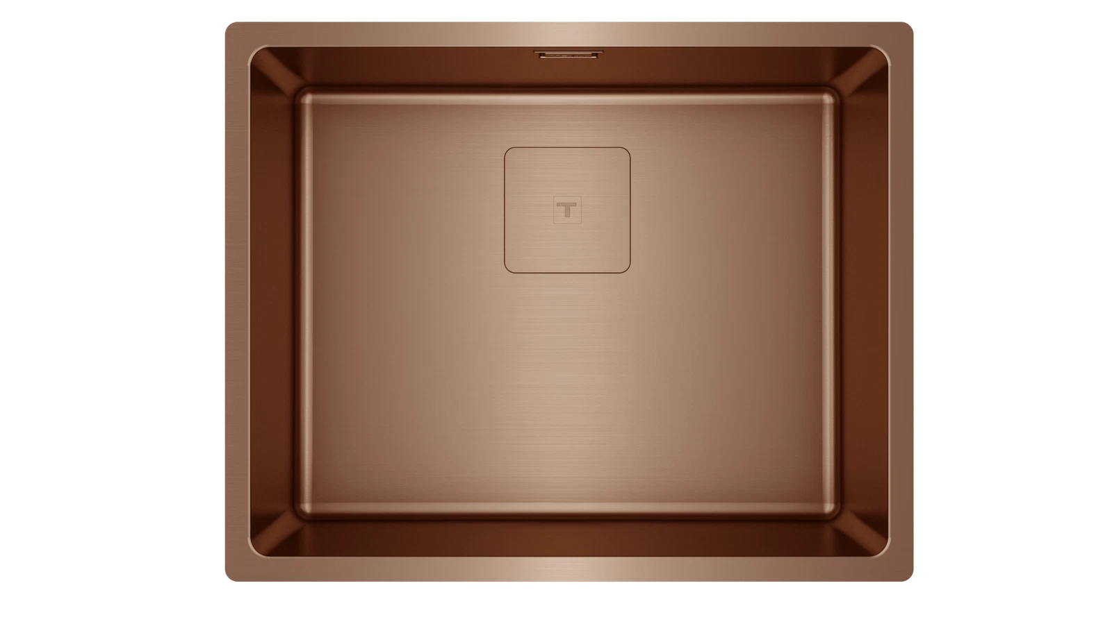 Мойка из нержавеющей стали Teka  FLEXLINEA RS15 50.40 SQ PVD COPPER PVD покрытие / 
Медь подстольного монтажа / монтаж заподлицо / монтаж сверху (плоский кант)