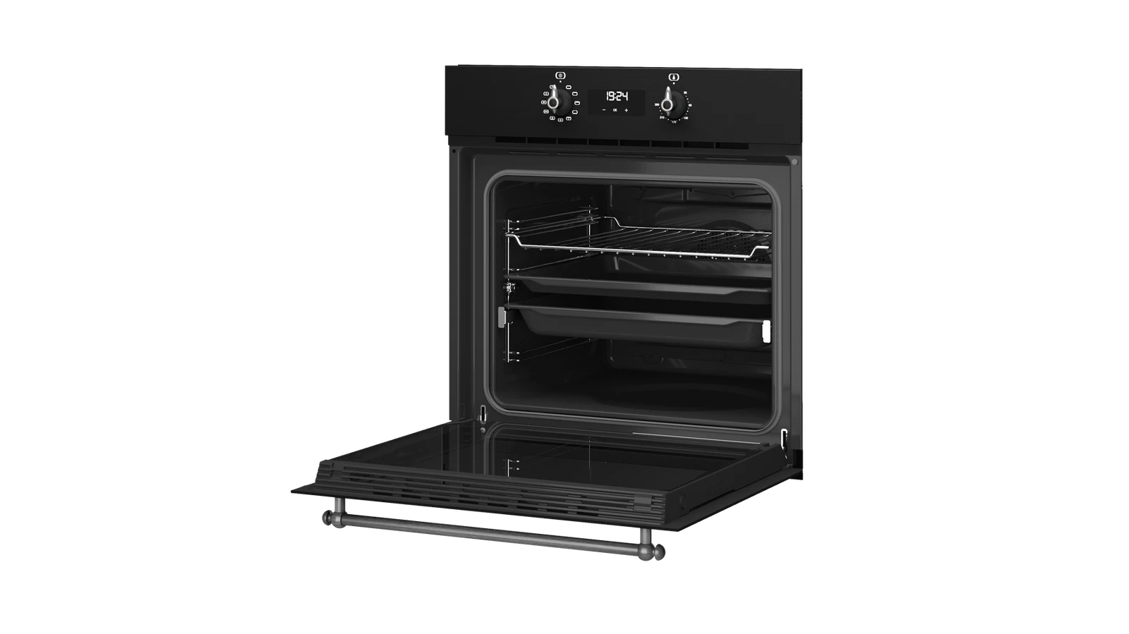 Духовой шкаф электрический Teka Country HRB 6400 ANTHRACITE-OS Антрацитовая Эмаль/Состаренное Серебро