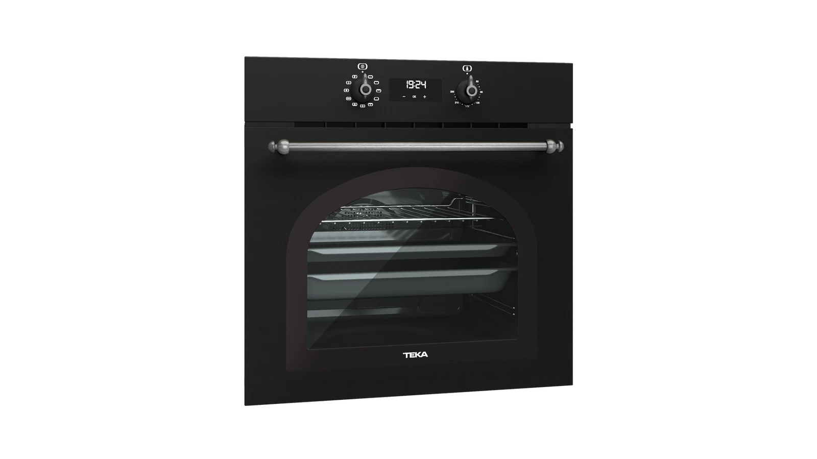 Духовой шкаф электрический Teka Country HRB 6400 ANTHRACITE-OS Антрацитовая Эмаль/Состаренное Серебро