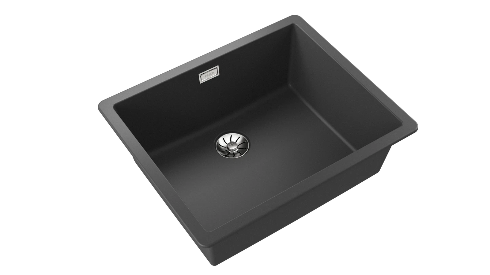 Мойка подстольного / врезного монтажа из Тегранита Плюс с 1 чашей RADEA R10 50.40 M-TG DARK GREY