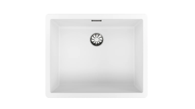 Мойка подстольного / врезного монтажа из Тегранита Плюс с 1 чашей RADEA R10 50.40 M-TG WHITE
