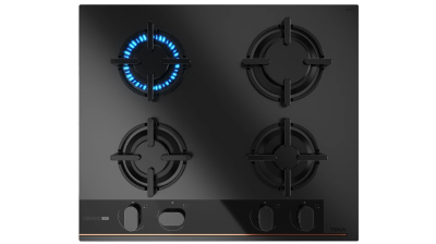 Варочная панель газ на стекле 60 см GBC 64-G1 GBN Infinity Matt Black