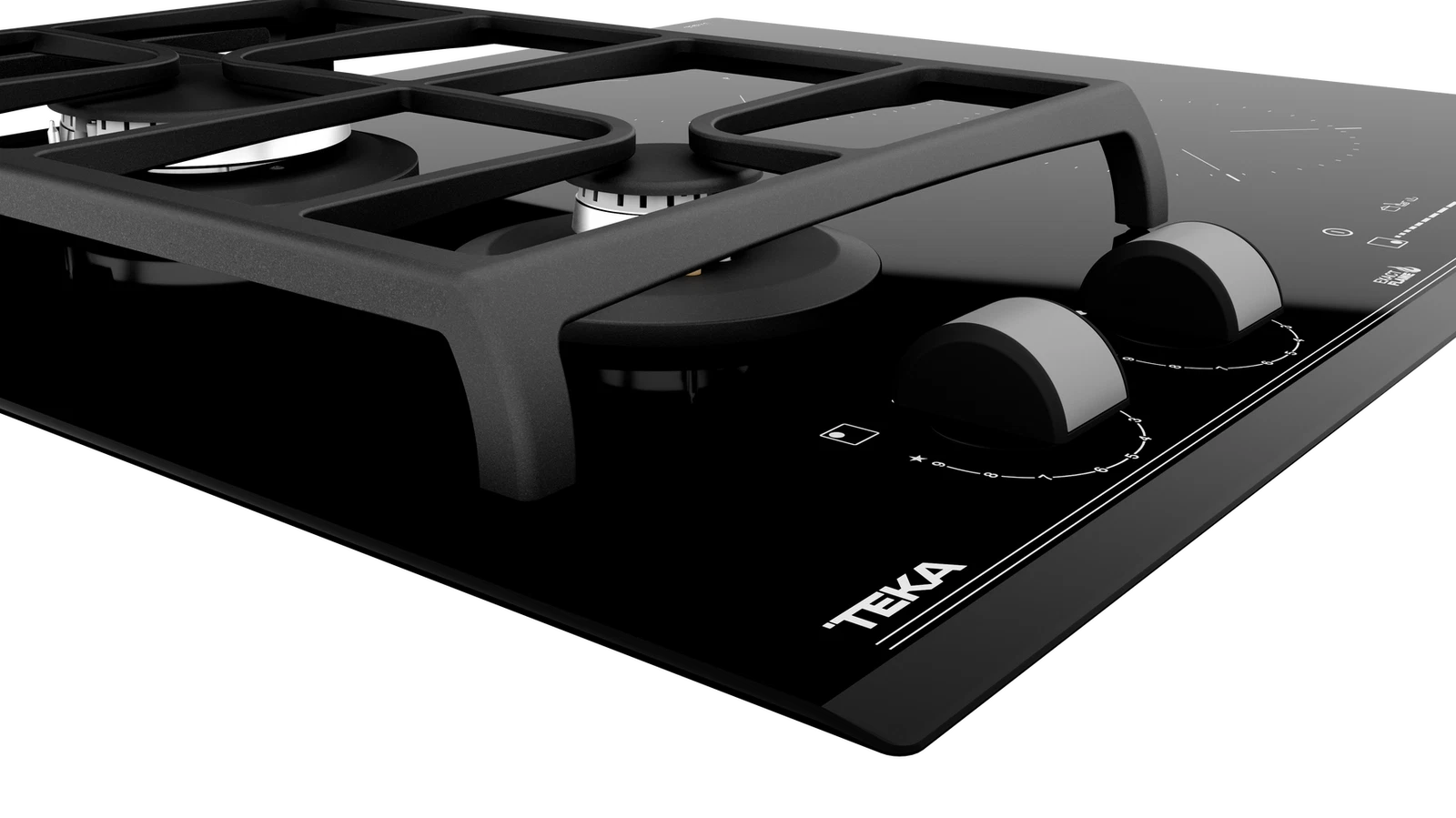 Варочная панель HYBRID Индукция DirectSense и Газ ExactFlame 60 см HYBRID JZC 64322 ABN Black