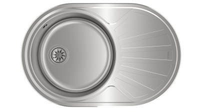 Мойка из нержавеющей стали врезная Teka  DR-77 1B 1D MCTX Микротекстурированная