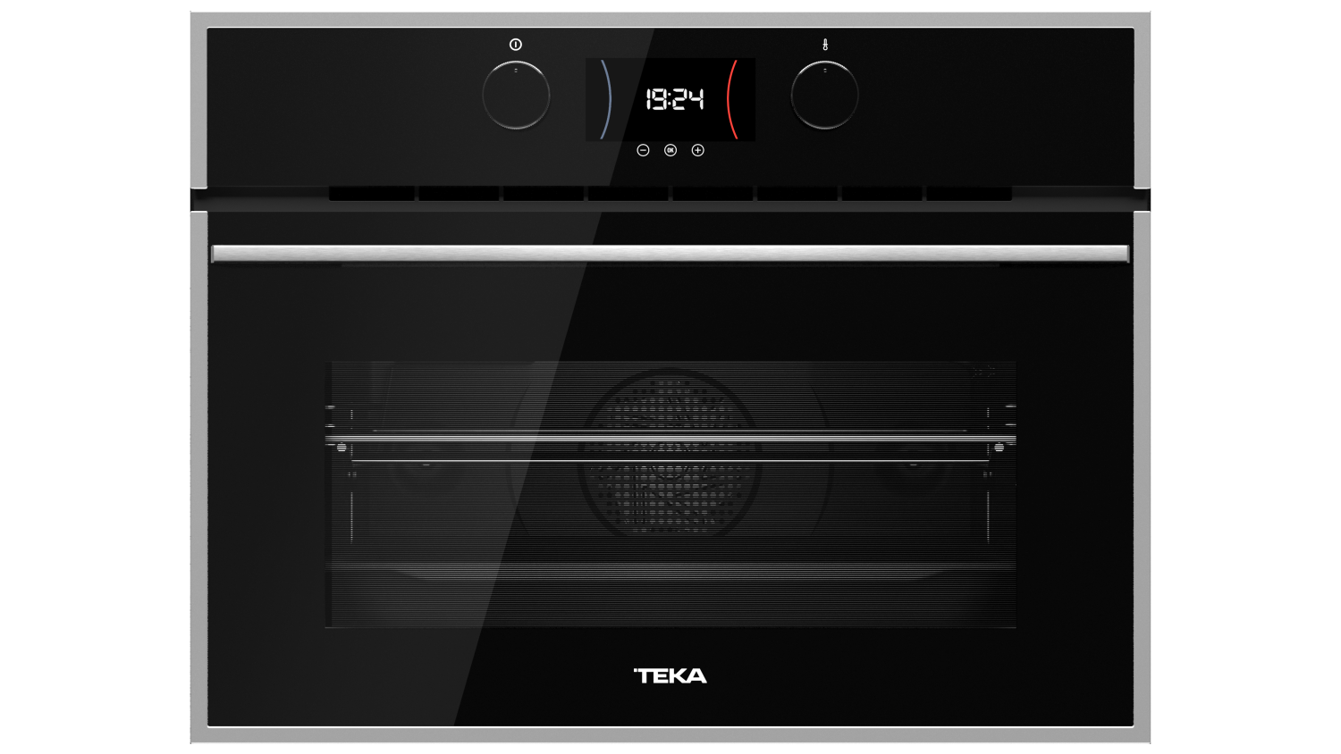 Компактный духовой шкаф  Teka Maestro HLC 840 BLACK-SS Чёрное Стекло
