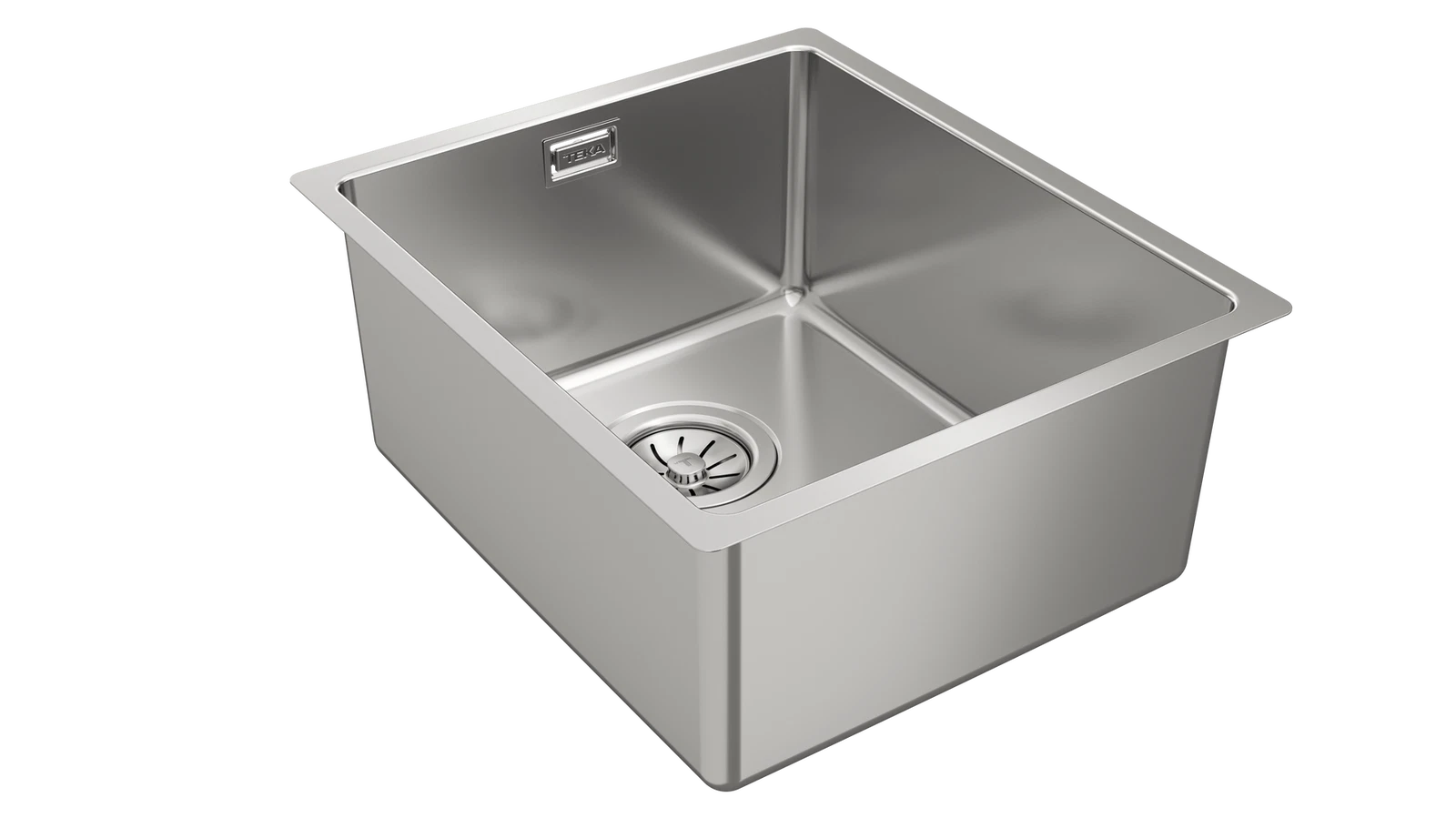 Мойка из нержавеющей стали с 1-ой чашей/ Подстольный монтаж BE LINEA RS15 34.40 POLISHED