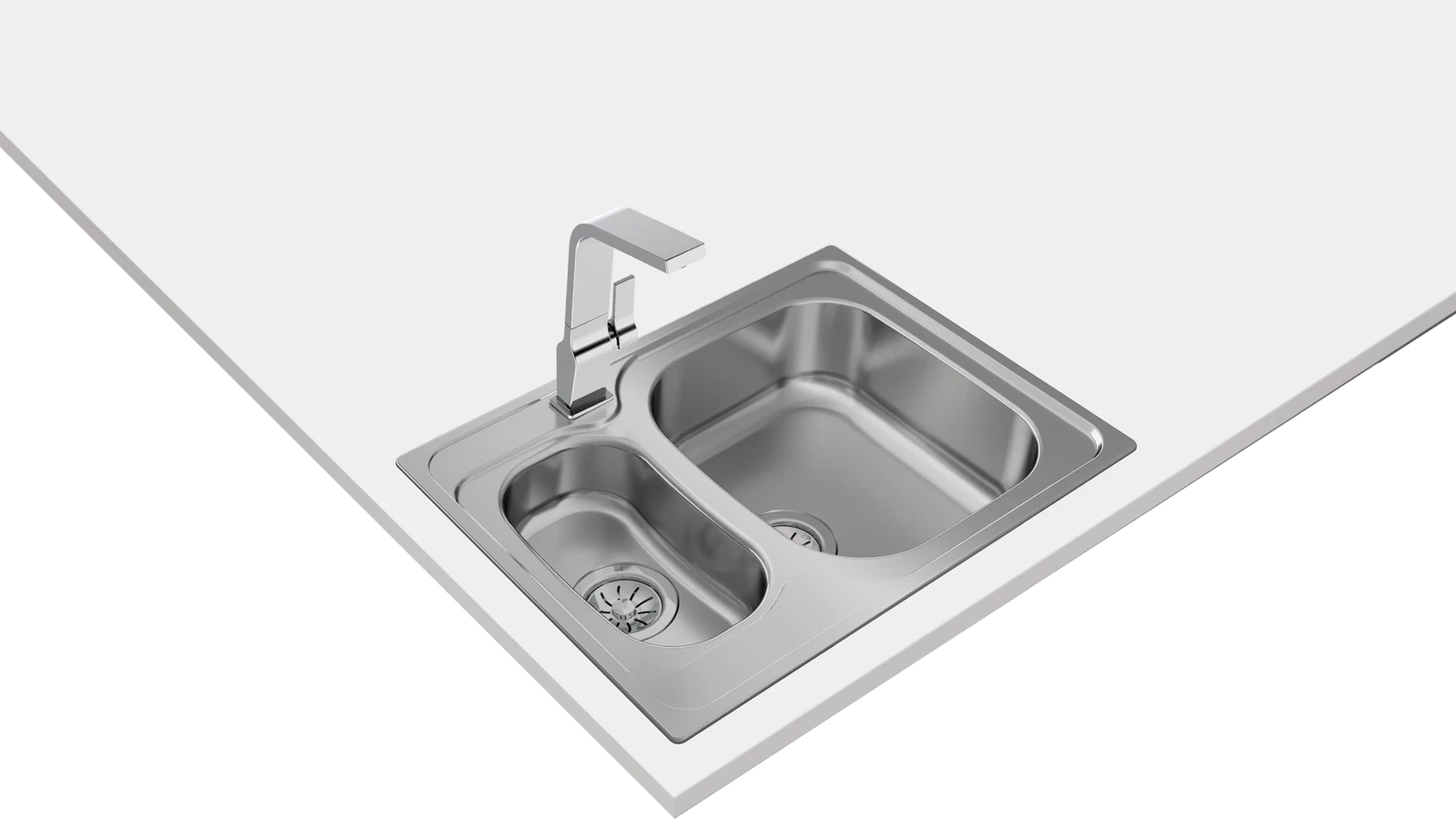 Мойка из нержавеющей стали врезная Teka  UNIVERSE 60 T-XP 1 1/2 B POLISHED Полированная