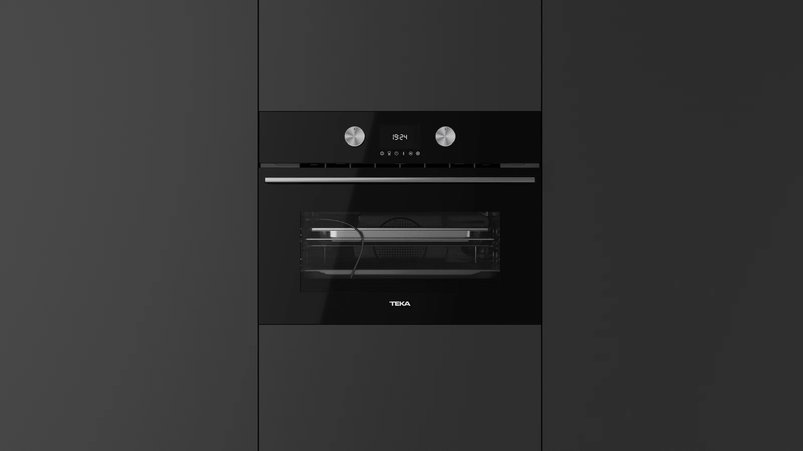 Компактный духовой шкаф  Teka Urban HLC 8470 SC NIGHT RIVER BLACK Ночная Река