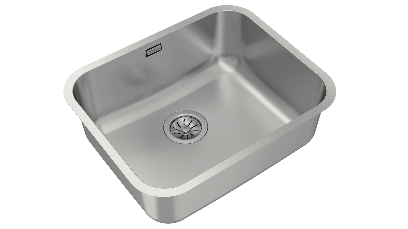 Мойка из нержавеющей стали с 1-ой чашей / Подстольный монтаж / Монтаж заподлицо / Монтаж сверху (плоский кант) BET 50.40.20 PLUS POLISHED