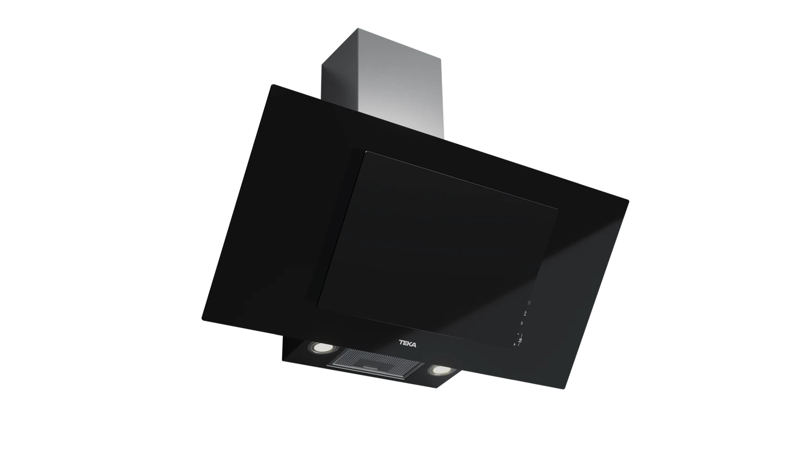 Пристенная вертикальная вытяжка на 90 см DVT 98660 TBS BLACK