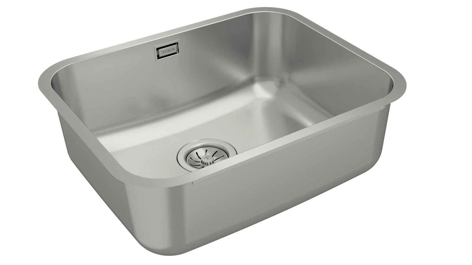 Мойка из нержавеющей стали с 1-ой чашей / Подстольный монтаж / Монтаж заподлицо / Монтаж сверху (плоский кант) BET 50.40.20 PLUS POLISHED