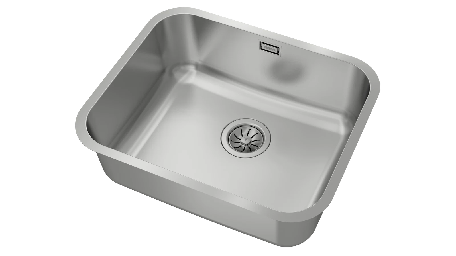 Мойка из нержавеющей стали с 1-ой чашей / Подстольный монтаж / Монтаж заподлицо / Монтаж сверху (плоский кант) BET 50.40.20 PLUS POLISHED