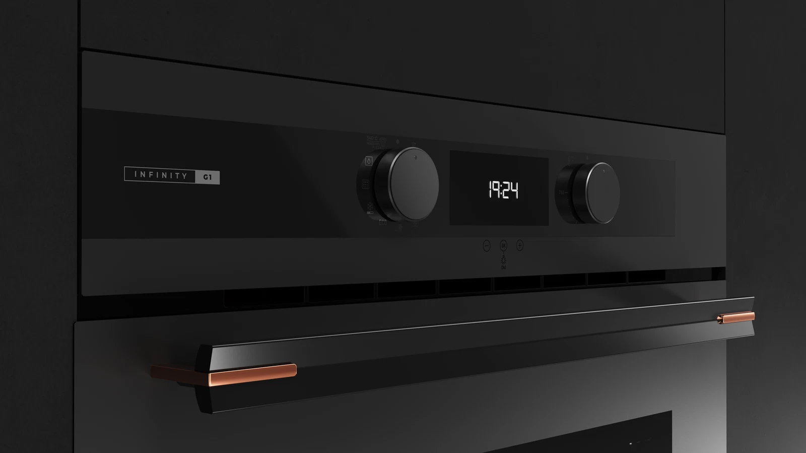 Духовой шкаф электрический Teka Infinity MAESTROPIZZA HLB 85-G1 P MATT BLACK Матовый Чёрный