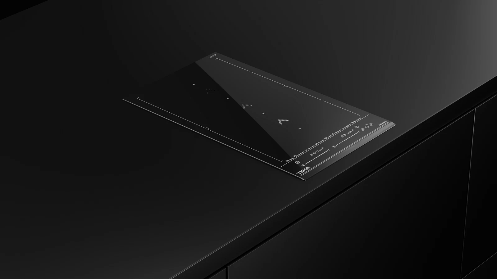 Индукционная варочная панель Flex MasterSense Slide Cooking Domino 30 см IZS 34700 MST BLACK