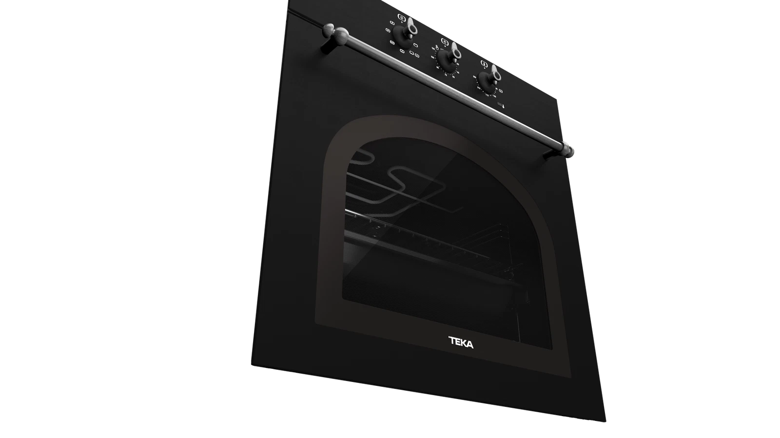 Духовой шкаф электрический Teka Country HRB 6100 ANTHRACITE-OS Антрацитовая Эмаль/Состаренное Серебро