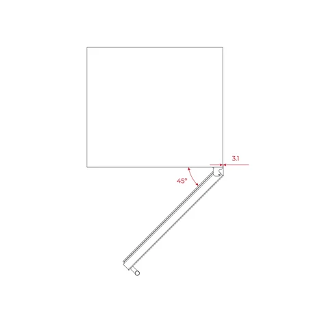 Встраиваемый винный кулер подстольного монтажа RVU 20046 BLACK GLASS