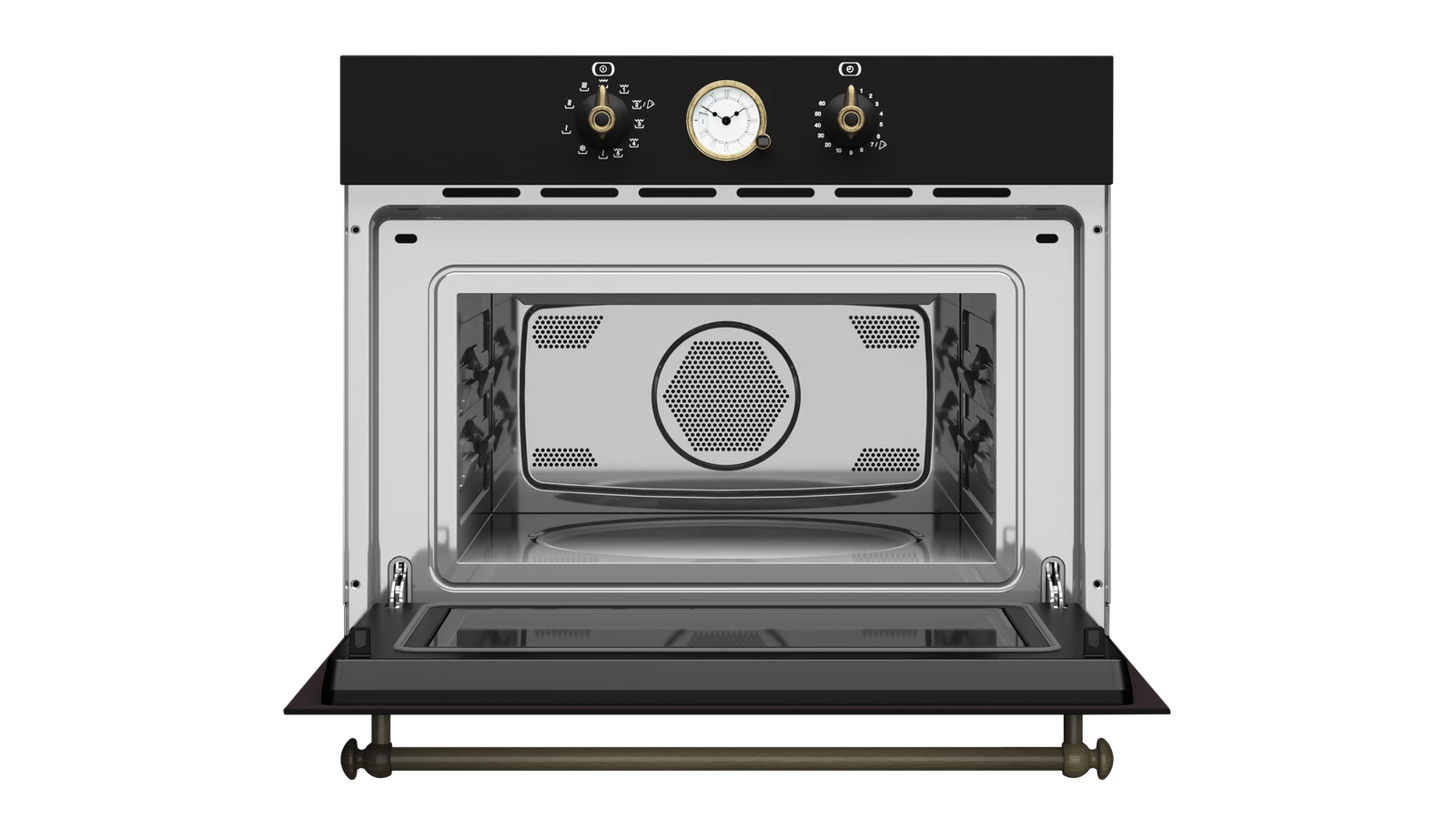 Встраиваемая микроволновая печь Teka Country MWR 32 BIA ANTHRACITE-OB Антрацитовая Эмаль/Состаренная Бронза