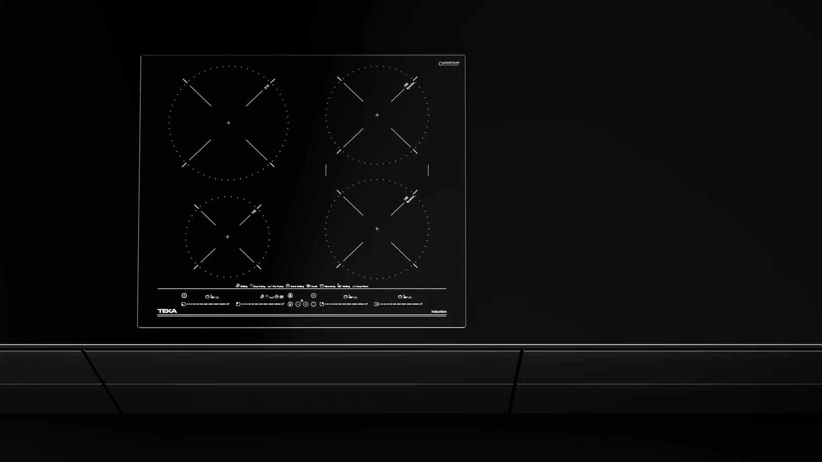 Индукционная варочная панель Synchro MasterSense 60 см ITC 64630 MST BLACK