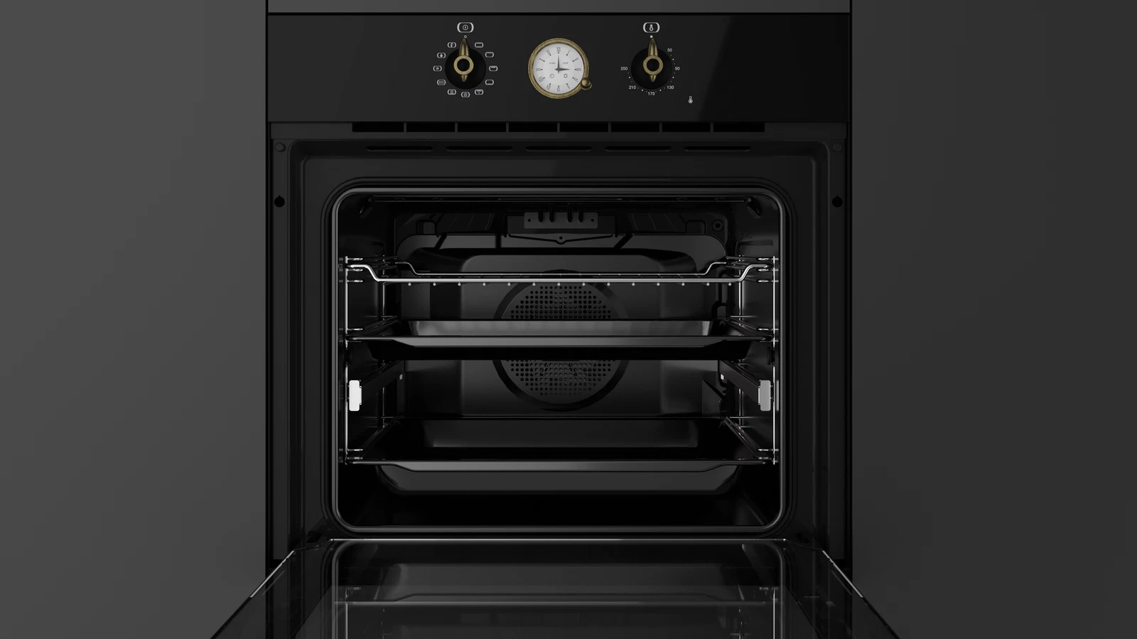 Духовой шкаф электрический Teka Country HRB 6300 ANTHRACITE-OB Антрацитовая Эмаль/Состаренная Бронза