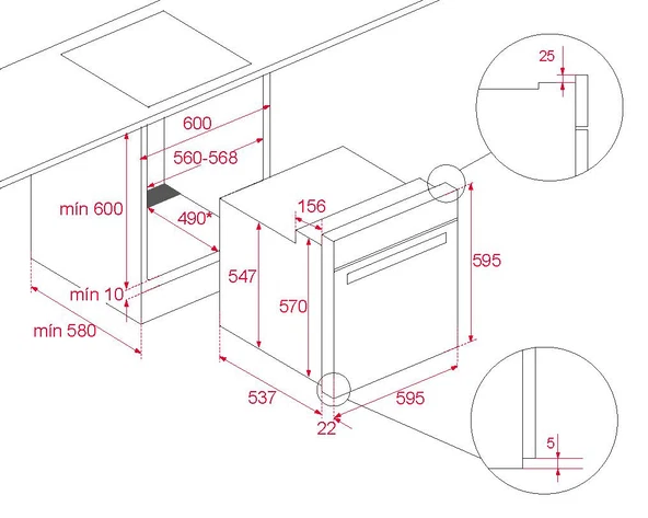 Духовой шкаф электрический Teka Infinity MAESTROPIZZA HLB 85-G1 P MATT BLACK Матовый Чёрный