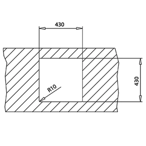 Мойка из нержавеющей стали Teka  FLEXLINEA RS15 40.40 M-XT 1B PureClean Мягкая текстура / Водотталкивающий эффект подстольного монтажа / монтаж заподлицо / монтаж сверху (плоский кант)