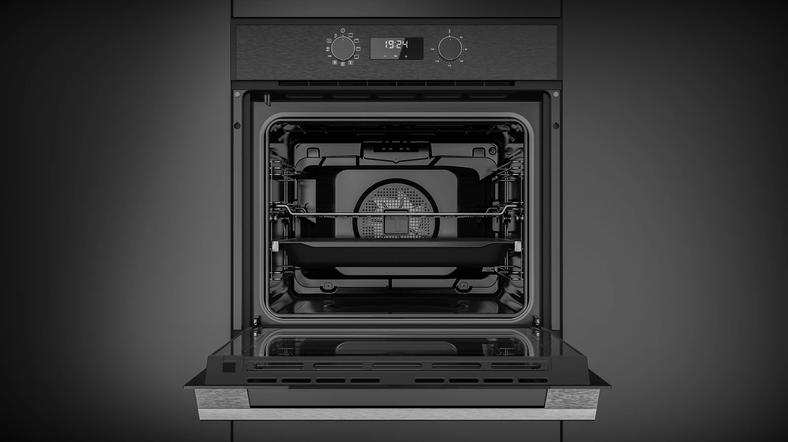 Духовой шкаф электрический Teka Total HSB 640 BLACK Чёрная Эмаль