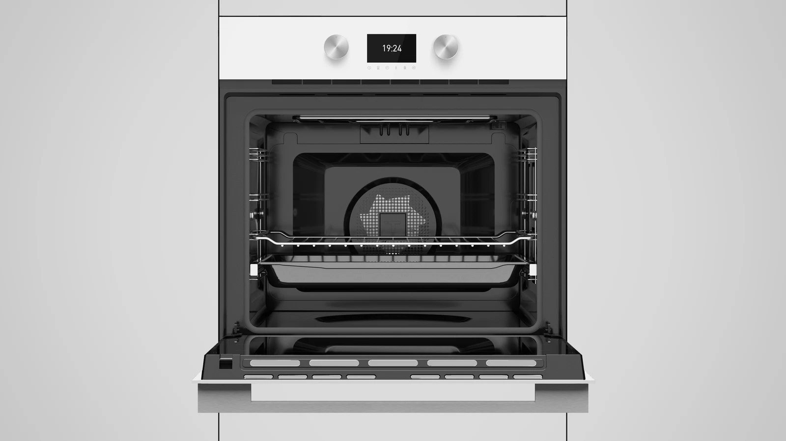 Духовой шкаф электрический Teka Urban HLB 8600 WHITE MARBLE Белое Стекло