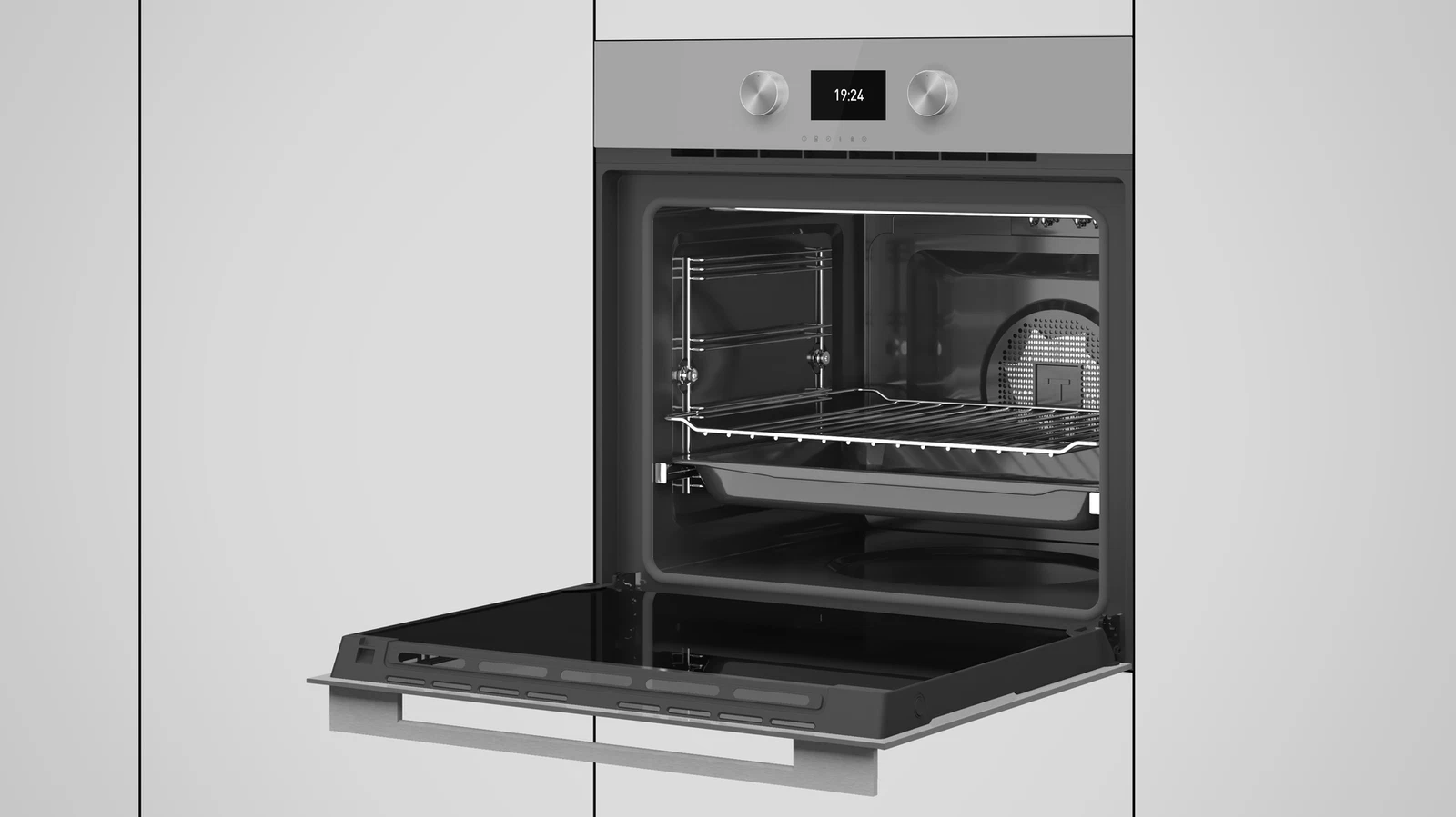 Духовой шкаф электрический Teka Urban HLB 8600 STEAM GREY Серый Пар