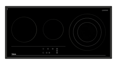 Стеклокерамическая варочная панель High Light 80 см TRC 83631 TCS BLACK