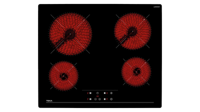 Стеклокерамическая варочная панель 60 см TZ 6415 BLACK