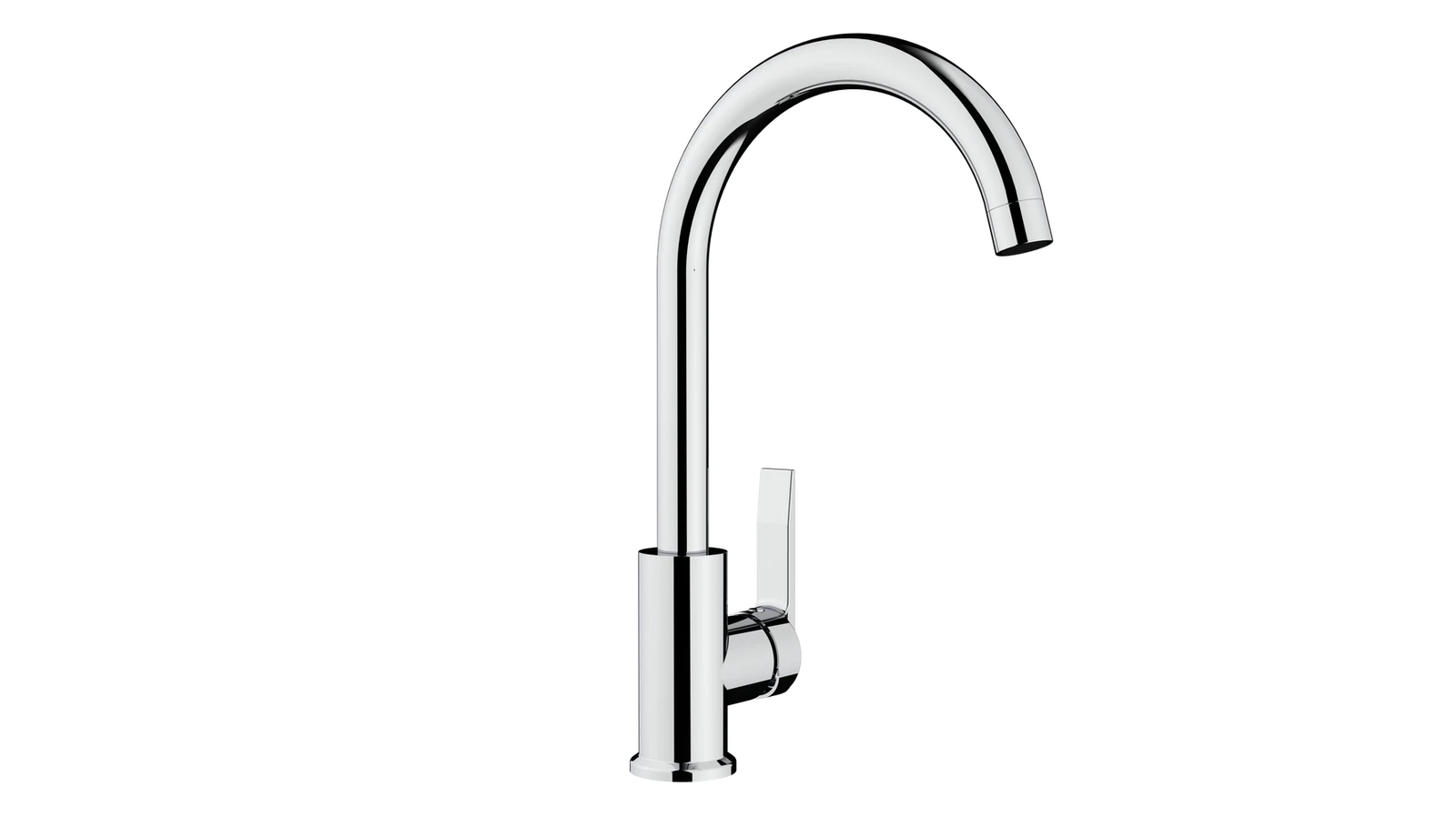 Смеситель с высоким поворотным изливом IN 915 CHROME