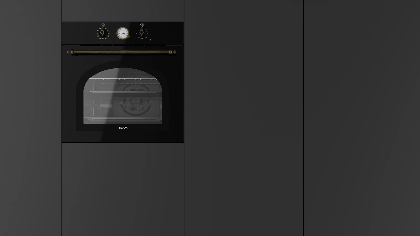 Духовой шкаф электрический Teka Country HRB 6300 ANTHRACITE-OB Антрацитовая Эмаль/Состаренная Бронза