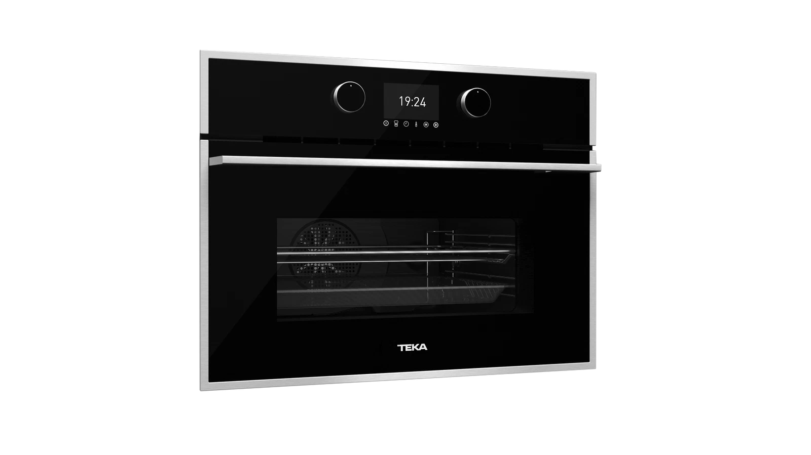 Компактный духовой шкаф  Teka Maestro HLC 847 C BLACK-SS Чёрное Стекло