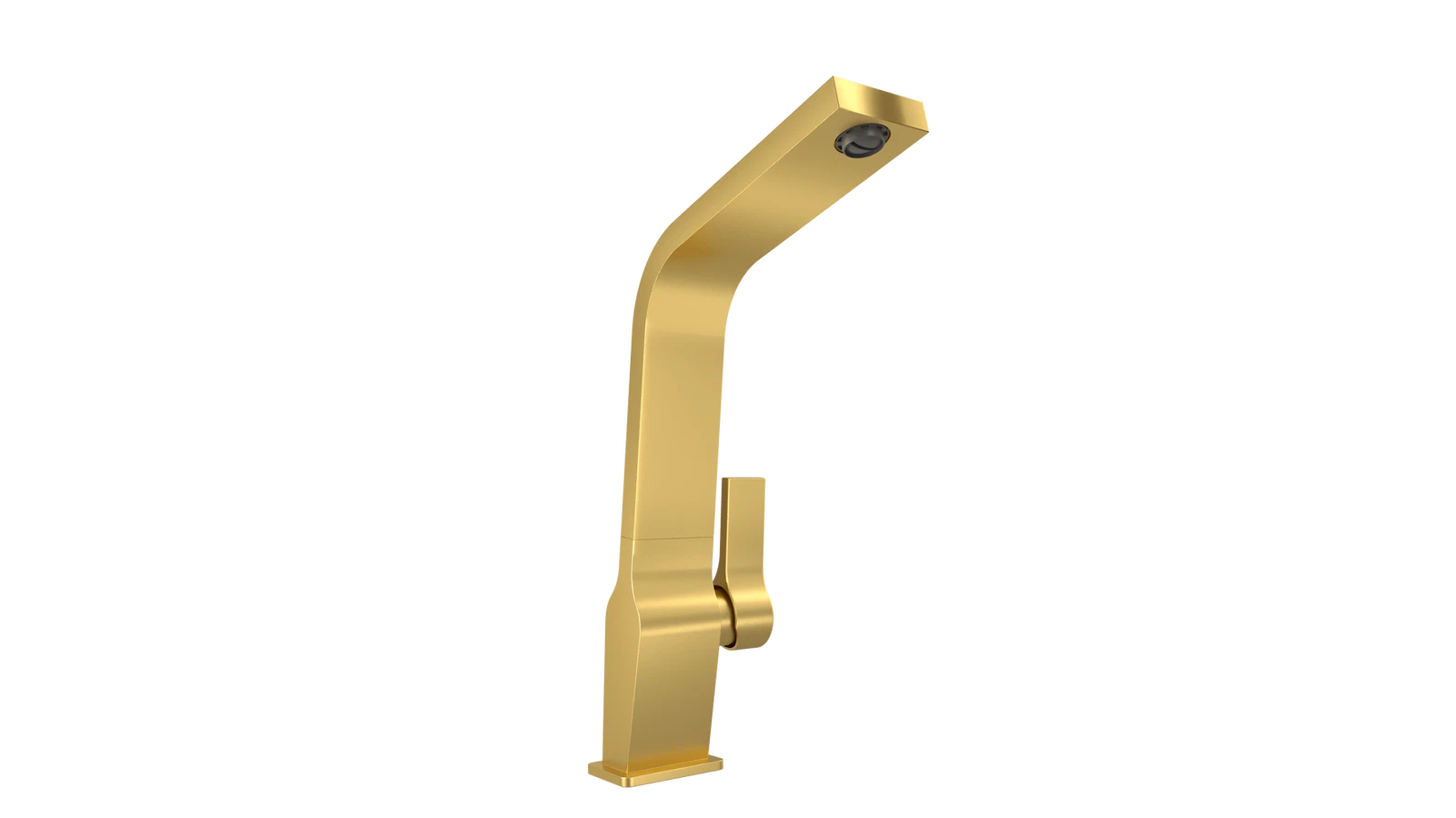 Дизайнерский смеситель Icon. Люксовое долговечное PVD-покрытие. ICC 915 GOLD