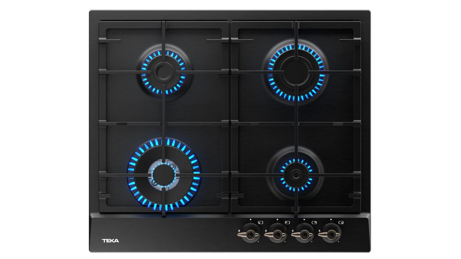 Газовая варочная панель 60 см GSC 64320 RBN ANTHRACITE-OB
