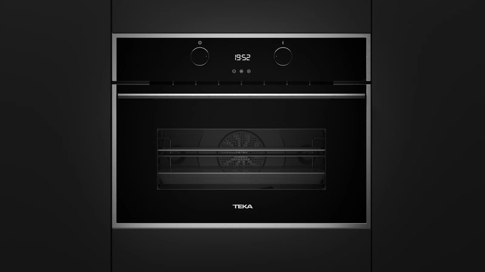 Компактный духовой шкаф  Teka Maestro HLC 844 C BLACK-SS Чёрное Стекло