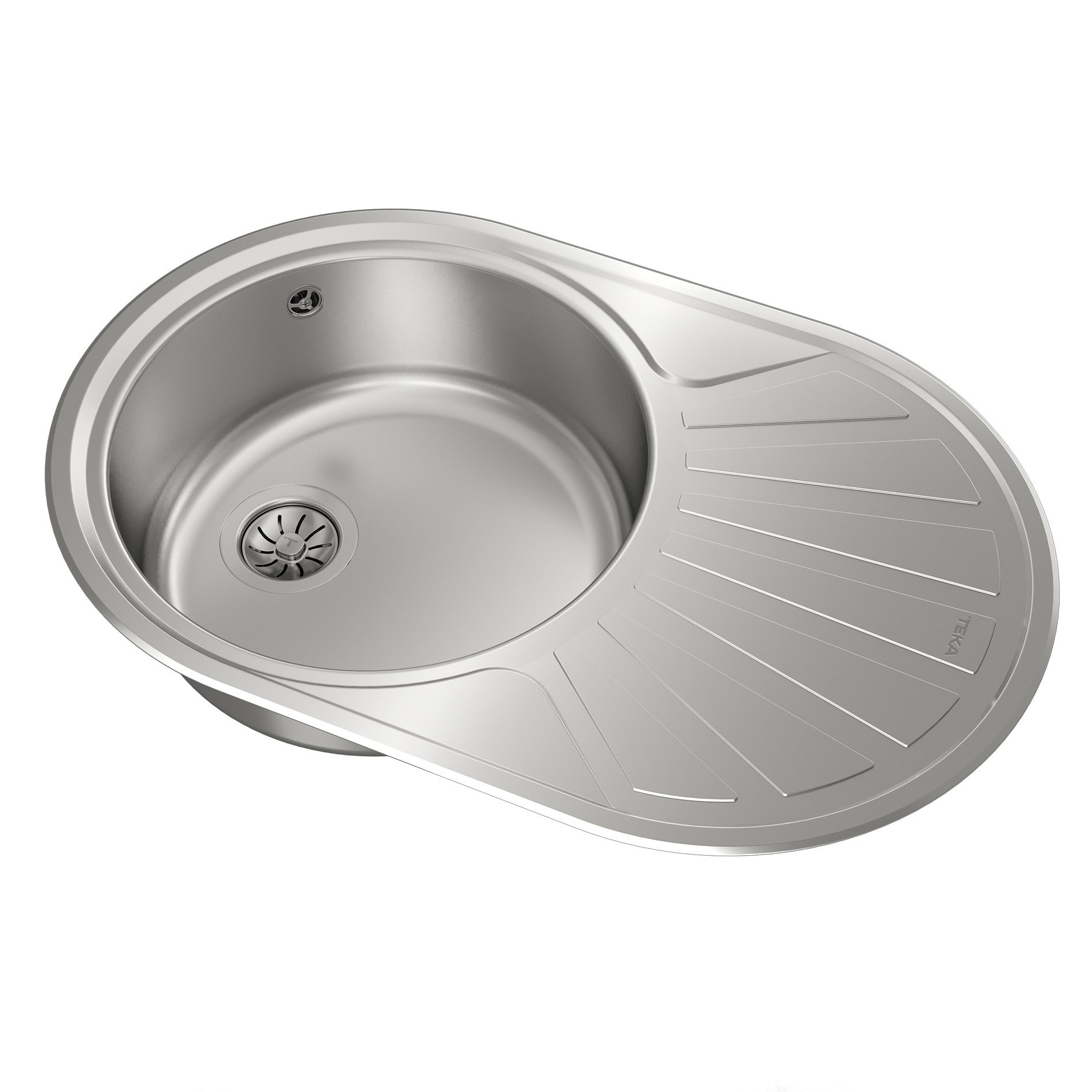 Мойка из нержавеющей стали Teka DR-77 1B 1D Полированная сталь