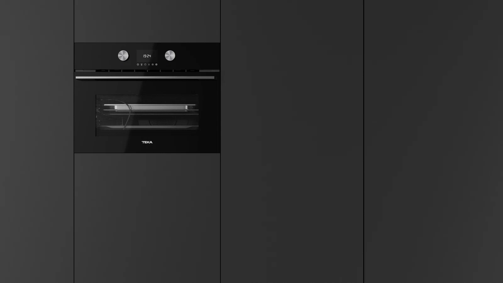 Компактный духовой шкаф  Teka Urban HLC 8470 SC NIGHT RIVER BLACK Ночная Река