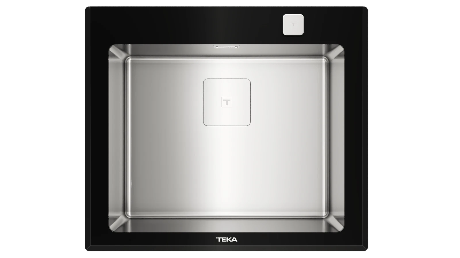 Мойка из нержавеющей стали врезная Teka  DIAMOND RS15 1B 60 BLACK Чёрное Стекло