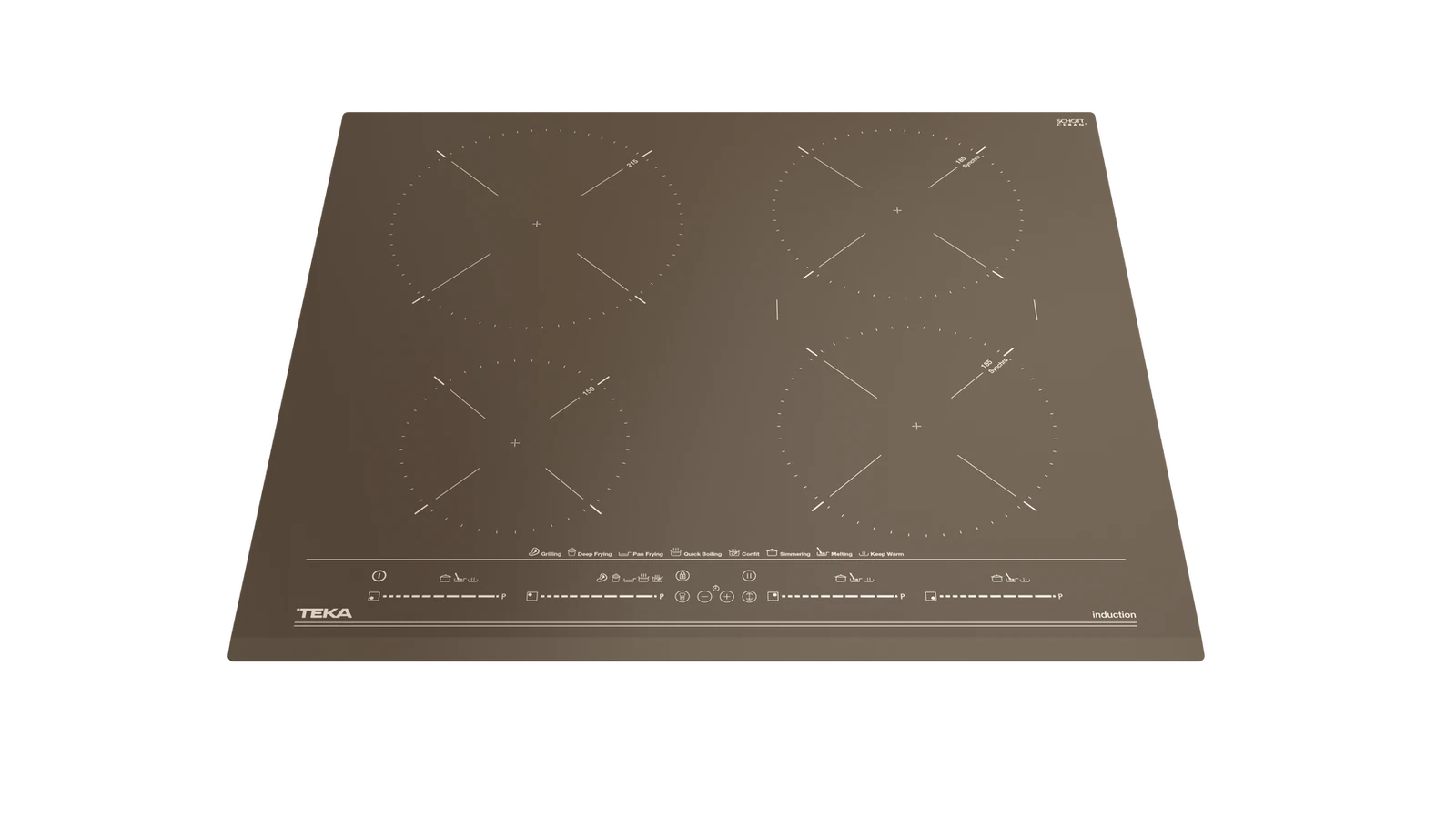 Индукционная варочная панель Synchro MasterSense 60 см / Коллекция Urban IZC 64630 MST LONDON BRICK BROWN