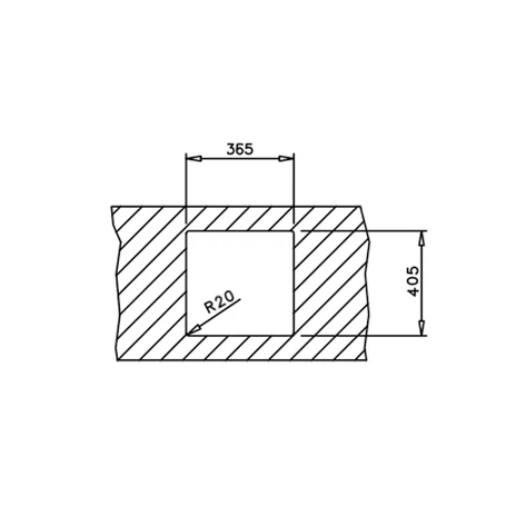 Мойка из нержавеющей стали с 1-ой чашей/ Монтаж заподлицо / Монтаж сверху BEF 34.38 F POLISHED