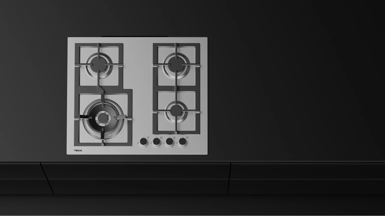 Газовая варочная панель 60 см EFX 60.1 4G AI AL DR CI NAT