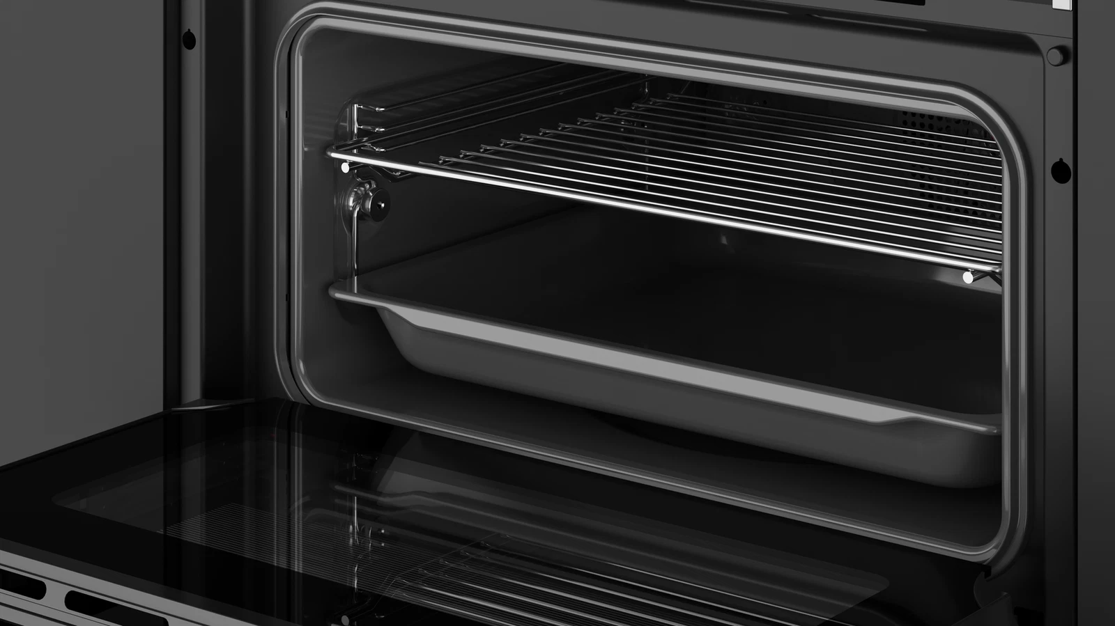 Компактный духовой шкаф  Teka Maestro HLC 860P BLACK-SS Чёрное Стекло