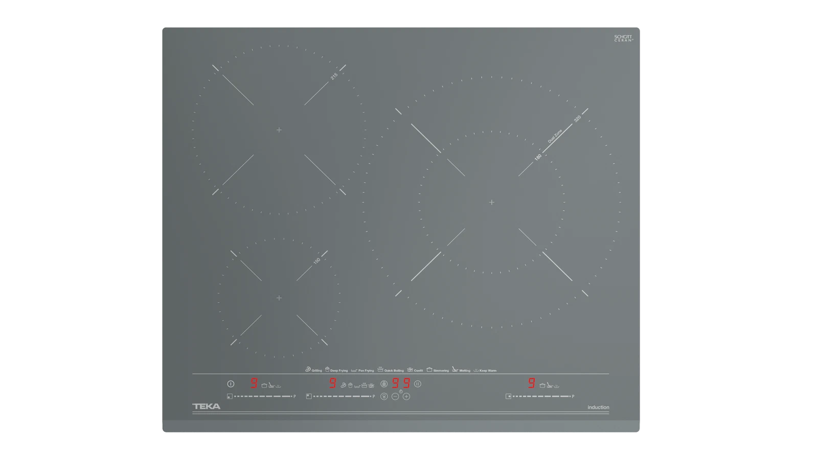 Индукционная панель MasterSense 60 см/ Коллекция Urban IZC 63630 MST STONE GREY