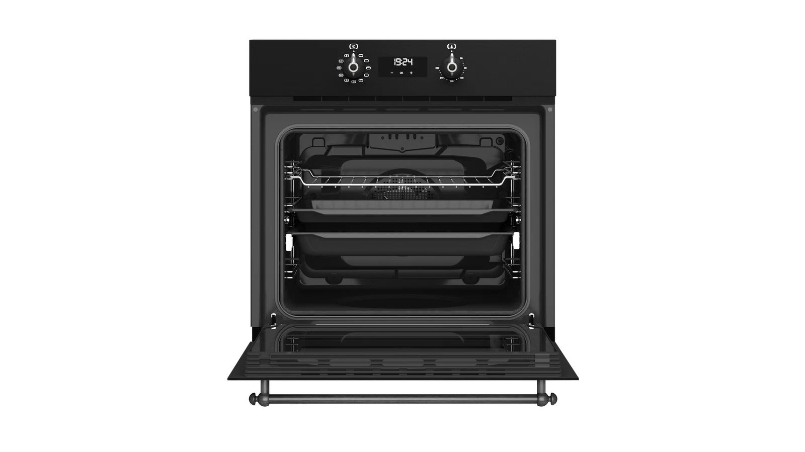 Духовой шкаф электрический Teka Country HRB 6400 ANTHRACITE-OS Антрацитовая Эмаль/Состаренное Серебро